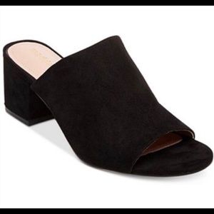 Madden Girl black mule Lorna